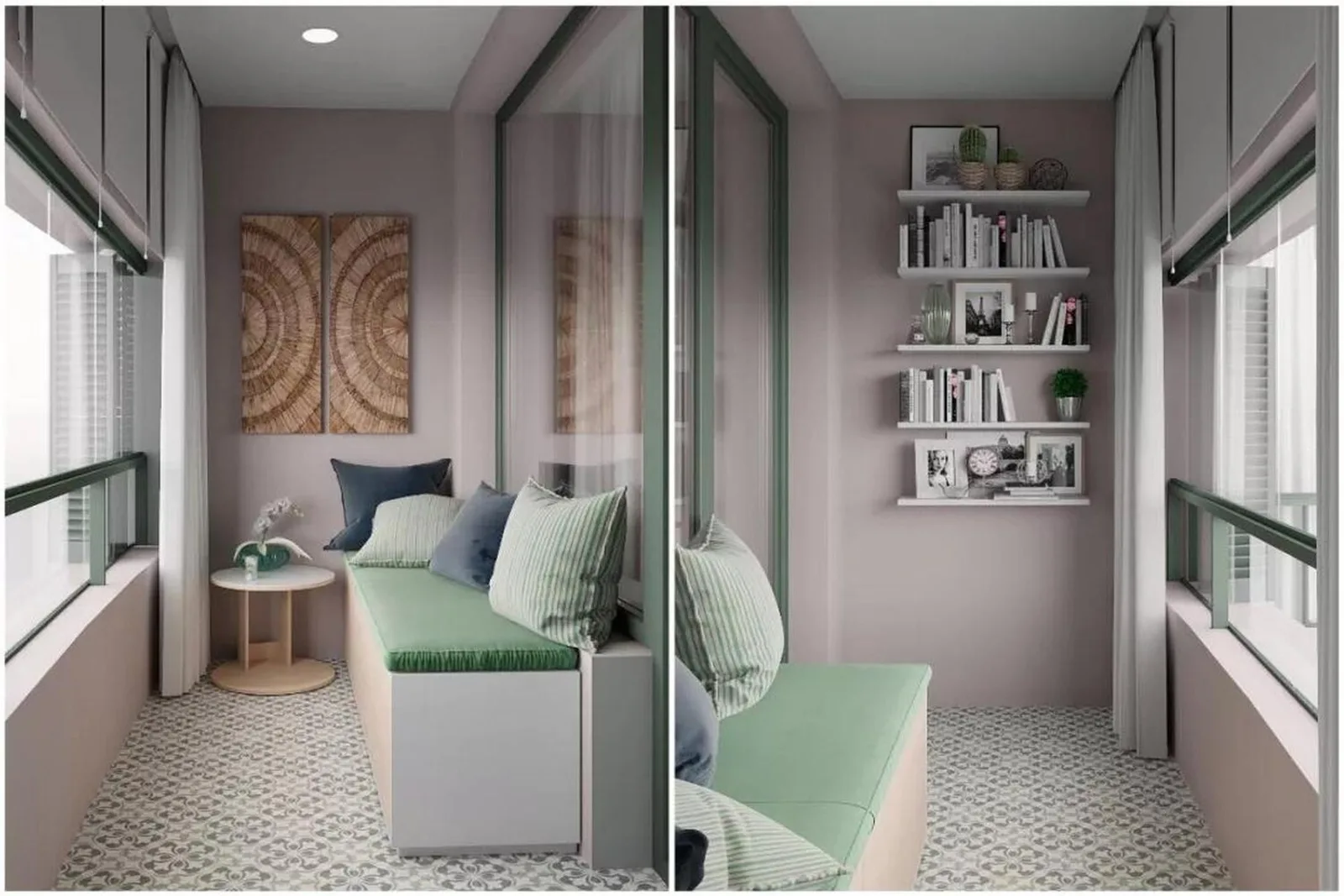 Before and after: amazing transformations with wallpaper