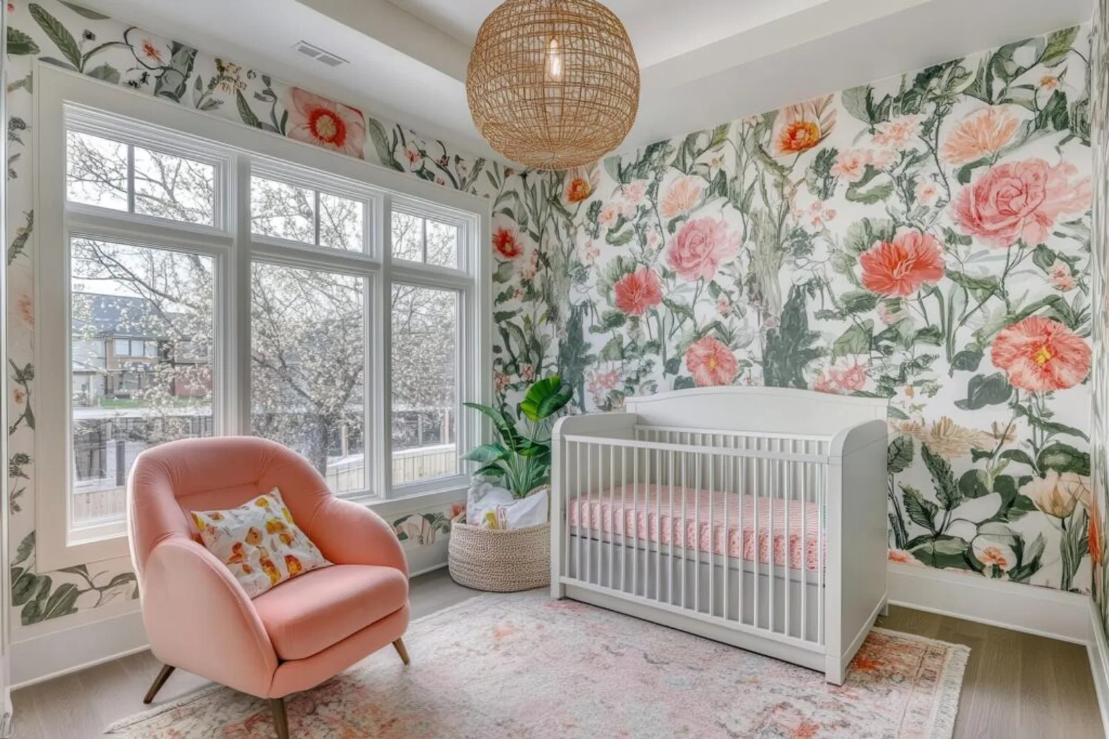 Serene Contemporary Nursery With Pastel Accents 1203353 54444
