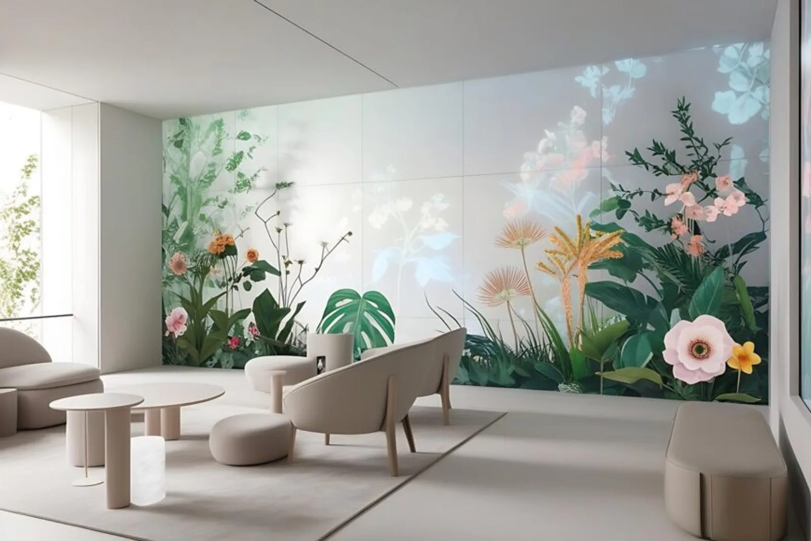 Sophisticated Modern Home Interior Featuring Open Floor Plans Highquality Materials Emphasizing Natural Light Simple Aesthetics Stylish Functional Living Room 713562 38993
