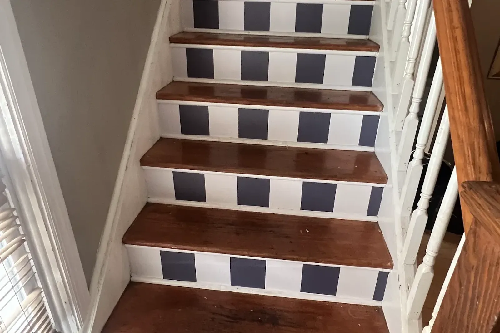 Why install wallpaper on stairs