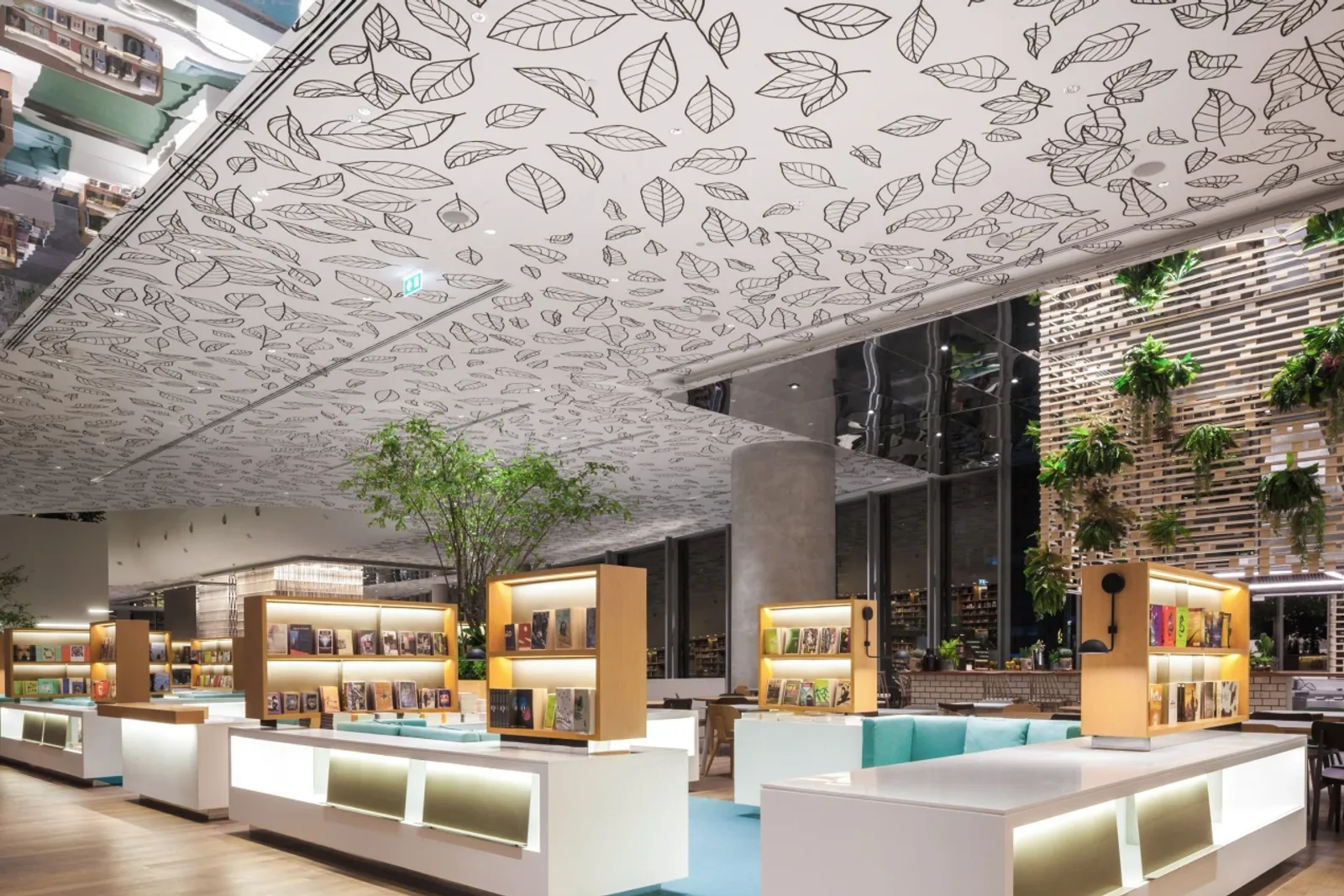 Incorporating wallpaper into commercial spaces