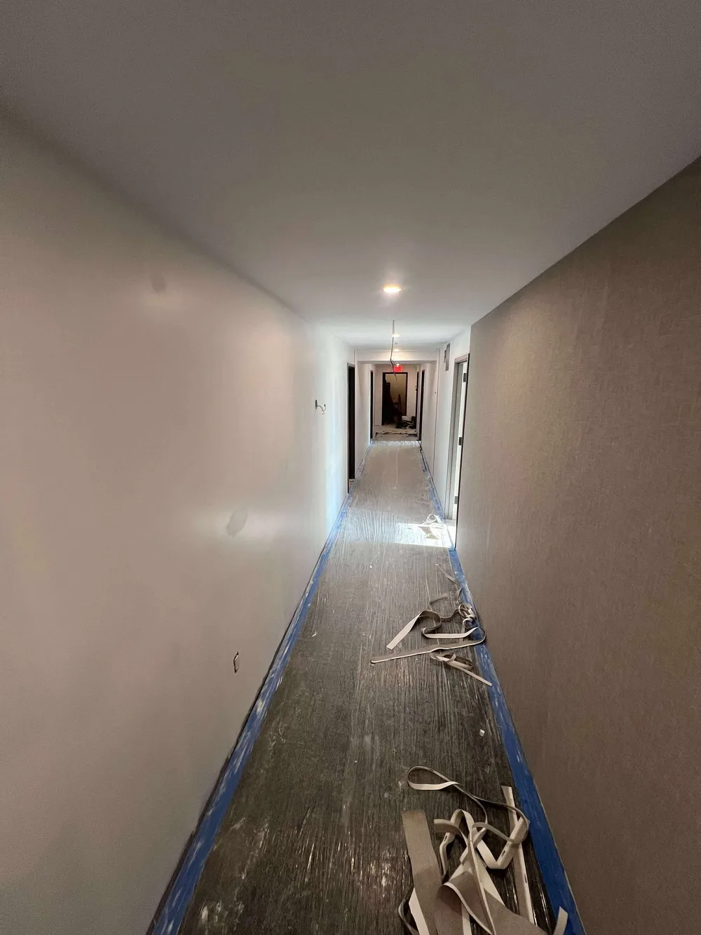Commercial wallpaper installation in New Jersey