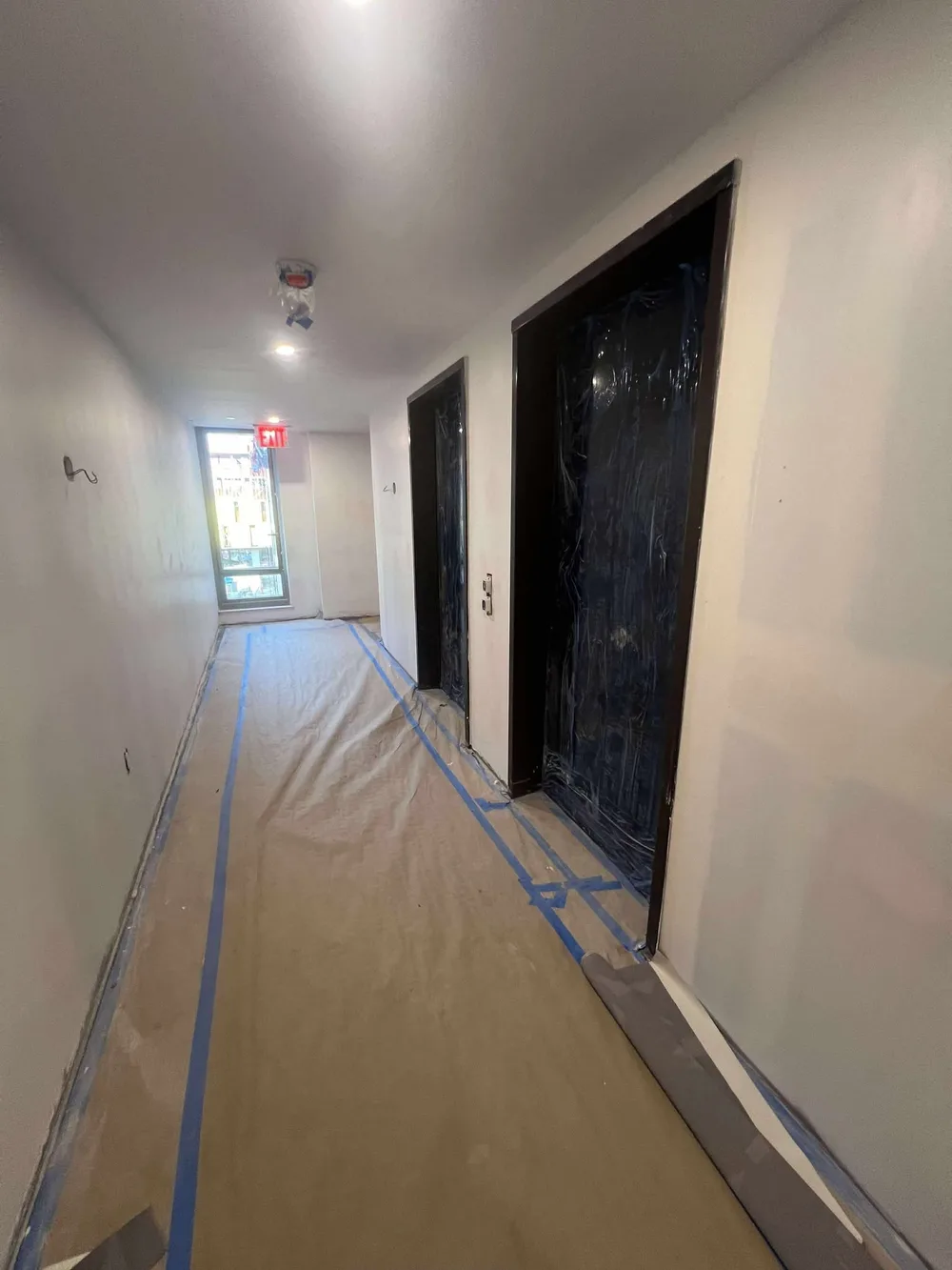Commercial wallpaper installation project by RCP Wallpaper