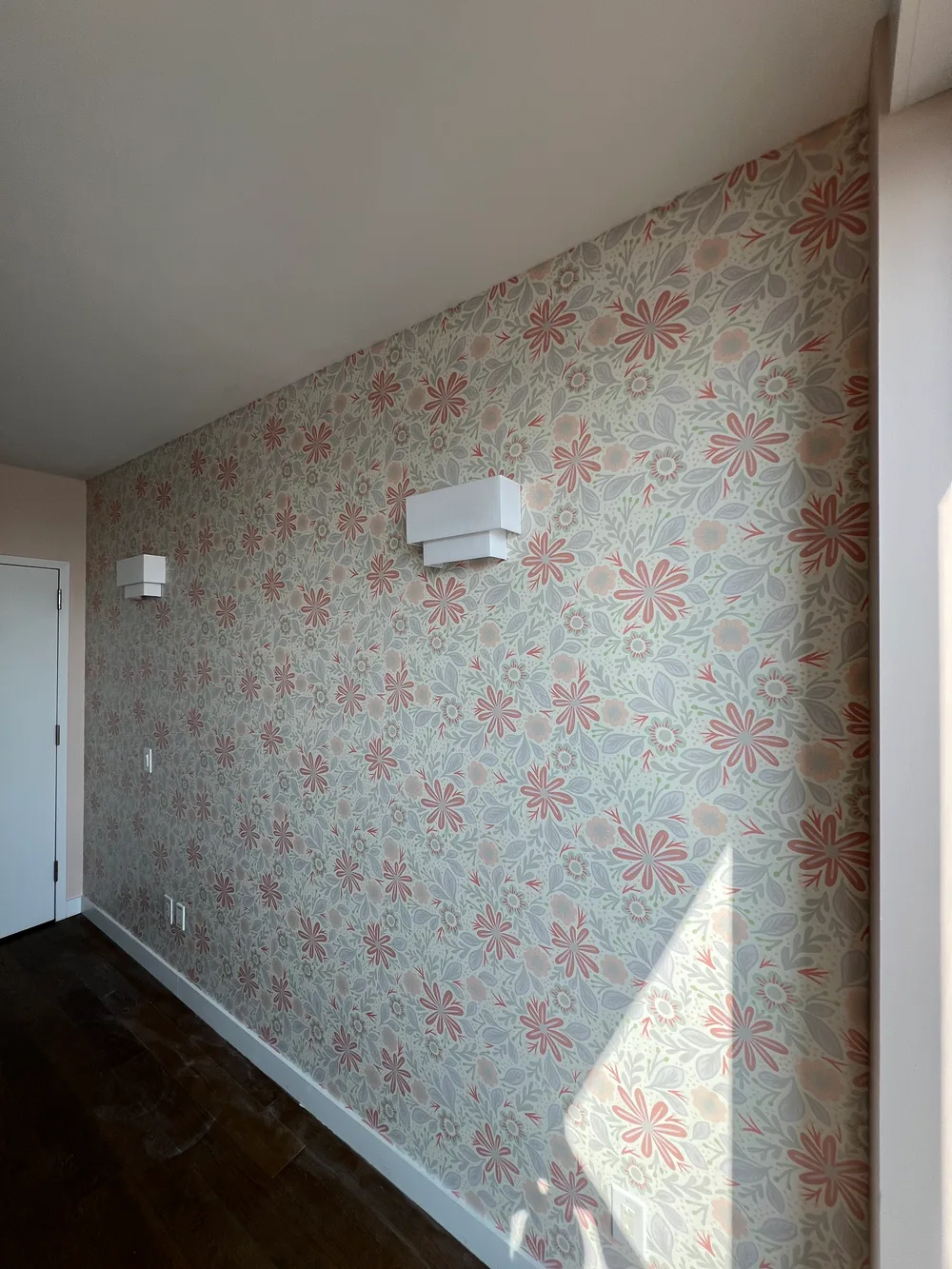Residential wallpaper installation project by RCP Wallpaper