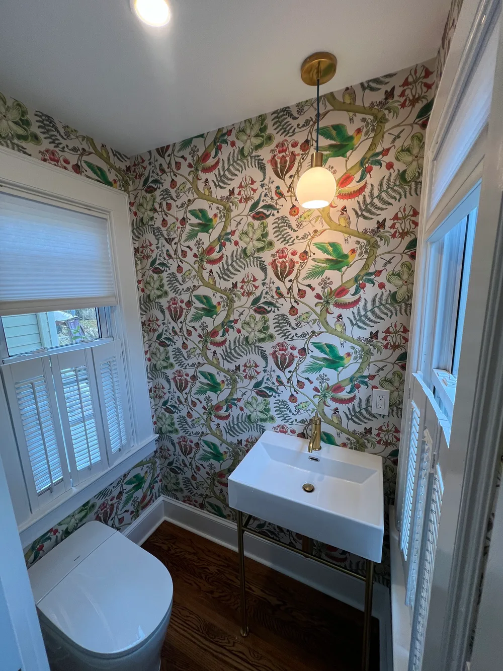 Residential wallpaper installation project by RCP Wallpaper