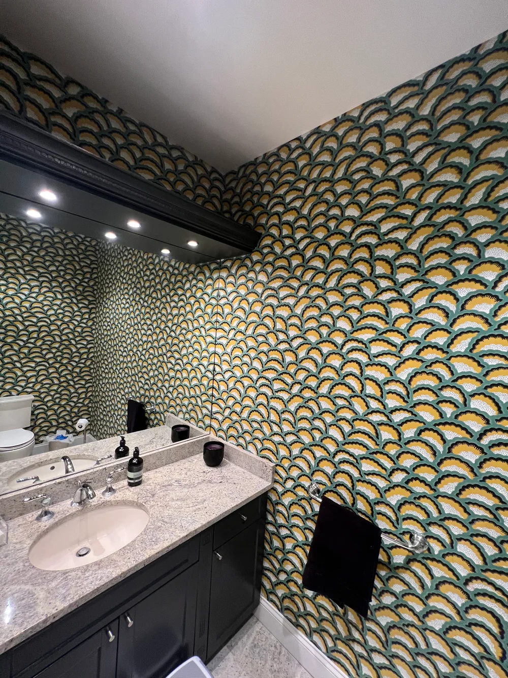 Residential wallpaper installation project by RCP Wallpaper