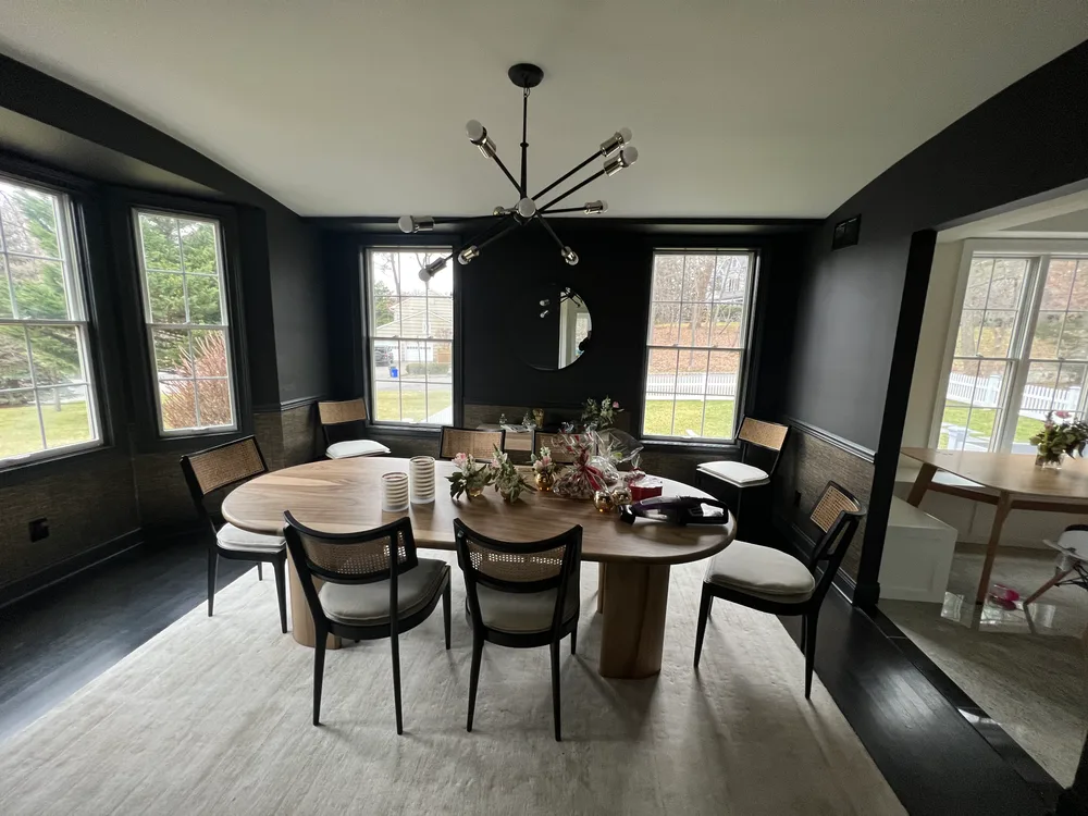 Residential wallpaper installation project by RCP Wallpaper