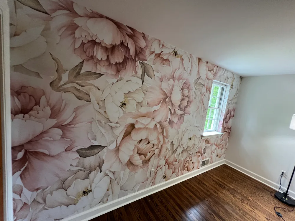 Residential wallpaper installation in New Jersey