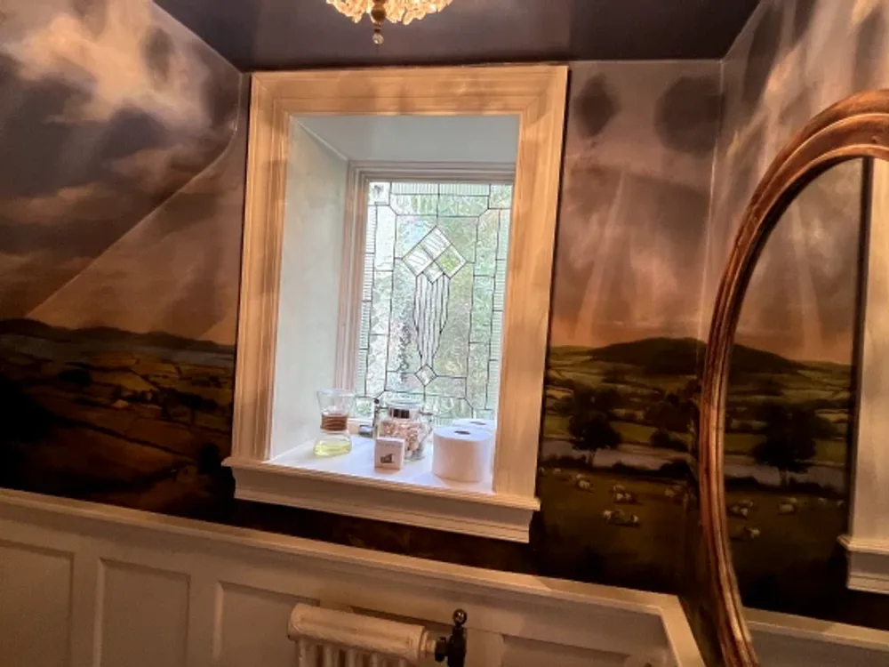 Residential wallpaper installation project by RCP Wallpaper